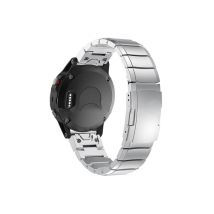 Bracelet de montre à dégagement rapide pour montres intelligentes Garmin Silver 20 mm