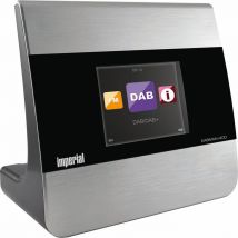 Imperial Radio Compacta Híbrida DAB+ / FM / Internet / Bluetooth DABMAN i400 Plateado - Nuevo