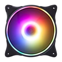 Hiditec N18 ARGB Boitier PC Ventilateur 12 cm Noir