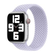Bracelet Solo tressé pour Apple Watch | 44/45/46/49 mm - Taille 8 - Purple Fog