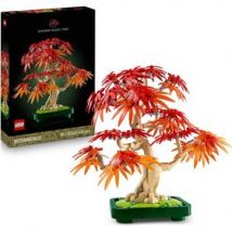 LEGO Botanicals 10348 Bonsai d'Érable Rouge du Japon - Kit de Construction pour Adulte