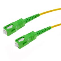 Techly ILWL D9-MA-020TY câble InfiniBand et à fibres optiques 2 m SC SC/APC Jaune