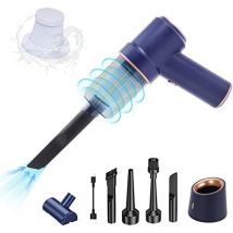 Aspirateur de table sans fil 2 en 1 bleu