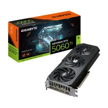 GIGABYTE GeForce RTX 5060 Ti GAMING OC 8G Tarjeta Gráfica – 8 GB GDDR7, 128 bits, PCI-E 5.0, 2647 MHz Frecuencia del núcleo, 3 x DisplayPort, 1 x HDMI