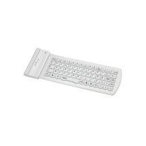Mini Clavier Bluetooth en Silicone, Halterrego , Blanc