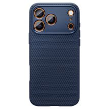 Spigen SGP Funda para iPhone 17 Pro Modelo Líquido Aire Flexible Antideslizante Azul marino - Nuevo
