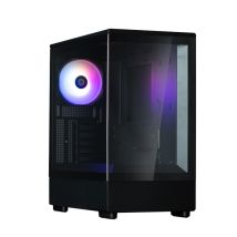Case PC Mini Tower senza alimentatore - ZALMAN P10 (nero) - Micro ATX/Mini-ITX - 1x120mm A-RGB - USB-C/3.0/HD Audio - Vetro temperato - Nuovo