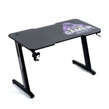 Amstrad AMS-DESK120Z-GAMER Bureau informatique gaming - Largeur 1m20 - Finition carbone - Design Gamer