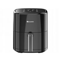Proscenic T22 Unique 5 L Autonome 1500 W Friteuse d'air chaud Noir, Acier inoxydable
