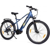 Bicicletta da Trekking Eleglide C1 con motore centrale da 250W, ruote da 27,5 pollici, batteria da 522Wh, autonomia di 150 km, sospensione idraulica e