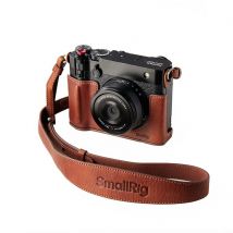 SMALLRIG Funda protectora de piel marrón para Fujifilm GFX100RF - Nuevo