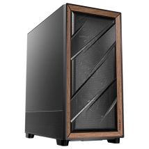 Antec FLUX SE Midi Tower Noir, Bois