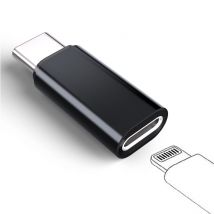 Adaptador Lightning (hembra) a USB-C (macho), compatible con iPhone 15 Black - Nuevo