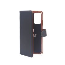 Celly WALLY949 coque de protection pour téléphones portables 17 cm (6.7 ) Étui avec portefeuille Noir Samsung Galaxy A72 5G