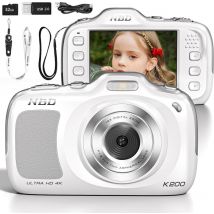 Appareil Photo Compact 64MP - 120g - Autonomie Étendue avec Filtres Intégrés - Parfait pour les Débutants et les Réseaux Sociaux