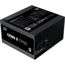 Fuente de alimentación para PC - Odin II O750 - 750W - 80Plus - No modular - Ventilador de 120mm - Negro - Nuevo
