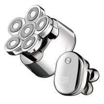 Afeitadora/recortadora 6 en 1 para cabeza y rostro - Nuevo