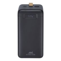 Rivacase VA1084 banque d'alimentation électrique Lithium Polymère (LiPo) 40000 mAh Noir
