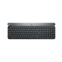Logitech 920-008499 clavier Universel RF sans fil + Bluetooth AZERTY Belge Noir, Gris