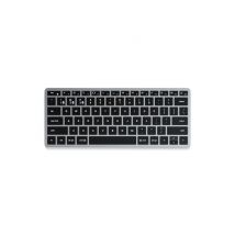 Satechi Slim X1 Tastiera da tavolo Bluetooth Tedesco QWERTZ Nero, Grigio - Nuovo