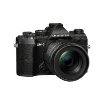 Cámara Híbrida OM System OM-5 12 40-2 Kit Negro 20,4 Mpx Estabilización 5 Ejes IP53 - Nuevo