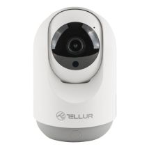 Cámara Tellur Smart WiFi para interiores, 3MP, UltraHD, seguimiento automático, PTZ, blanca - Nuevo