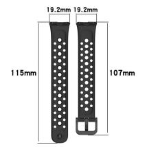 Correa de reloj de silicona para Huawei Band 8/9/10 Black - Nuevo