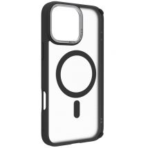 Coque Recyclée MagSafe Antichoc 2 mètres Mat Frost Noir pour iPhone 16 Pro Max - Origine France Garantie
