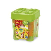 Juego de construcción ECOIFFIER Abrick Jungle Barrel E0460 70 piezas para 18 meses y más Multicolor - Nuevo