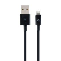 Cablexpert CC-USB2P-AMLM-1M câble Lightning Noir