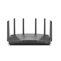Synology RT6600ax Router WiFi6 1xWAN 3xGbE 1x2.5Gb router inalámbrico Tribanda (2,4 GHz/5 GHz/5 GHz) Negro - Nuevo