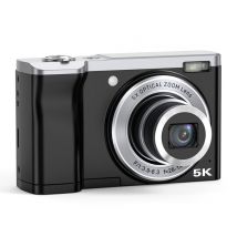 Caméra numérique 5K avec zoom optique 5X et stabilisation anti-tremblement