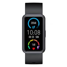 Montre Connectée avec écran tactile incurvé – Abyx Fit Etna – Noire