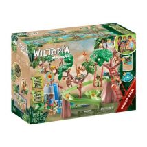 PLAYMOBIL - 71142 - Wiltopia - Aire de jeu tropicale de la jungle