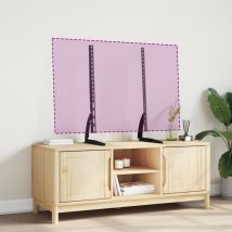 Support TV VidaXL 2 PCS pour écrans de 37 à 75 pouces - Capacité 45 kg, VESA 600x400