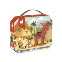 Puzzle de historia antigua - 100 piezas educativas para niños - Nuevo