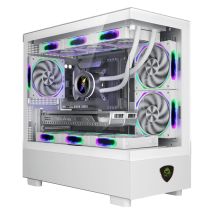 KeepOut XC-301W GLASS unité centrale Blanc