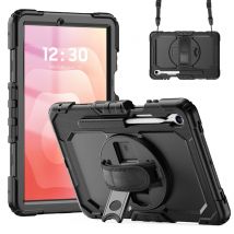 Accezz Coque arrière Defender XT pour Samsung Galaxy Tab S11 Ultra - Noir