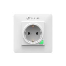 Enchufe de pared WiFi Tellur, 3000W, 16A, blanco - Nuevo