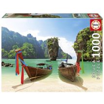 Puzzle de 1000 piezas - La Isla de James Bond, Actividad Estimulante para Adultos - Nuevo