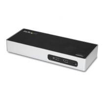 StarTech.com Station d'Accueil USB 3.0 à Double Écran - Dock Universel Type-A pour PC/Ordinateur Portable avec HDMI et DVI/VGA - Hub USB 3.1 Gen 1 