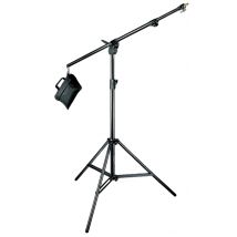 Manfrotto 420B trépied Microphone 3 pieds Noir