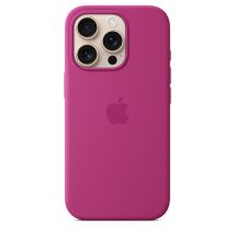 Apple Coque en silicone avec MagSafe pour iPhone 16 Pro - Fuchsia Apple iPhone 16 Pro