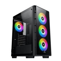 Xigmatek Modèle : Boitier Moyen Tour ATX Elite 1 RGB avec panneaux vitrés (Noir)