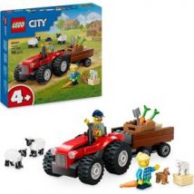 Lego 60461 - Tractor Rojo Con Remolque Y Oveja - Nuevo