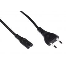 Link Accessori LKC718 câble électrique Noir 1,8 m CEE7/16 IEC C7