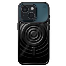 STM Funda para iPhone 15 Mag Seguro con Dos Ondulados Antirrayaduras Negro - Nuevo