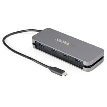 StarTech.com Hub USB-C 4 Ports - 4x USB-A - Hub USB 3.0 Type-C 5Gbps (USB 3.2 Gen 1) - Alimenté par Bus - Adaptateur Hub USB-C vers USB-A Portable - 
