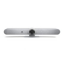 Système de visioconférence Logitech Rally Bar Ultra HD 4K PTZ WiFi - Tout en un - Champ de vision de 90o - USB-A, USB-C, HDMI, RJ45 - Télécommande - 