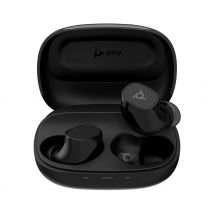 Poly Auriculares Voyager Free 20 de color gris + estuche de carga básico - Nuevo